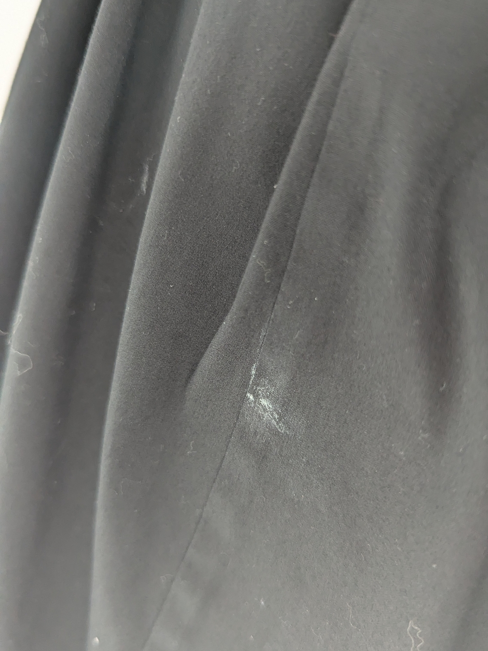 00072 Lafayette 148 NY Poplin Trench Jacket Black size 3X preppy minimalist - Picture 9 of 9